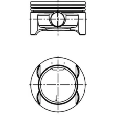 KOLBENSCHMIDT dugattyú 41642620 autóalkatrész