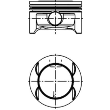 KOLBENSCHMIDT Dugattyú KOLBENSCHMIDT 40385600 kormányvezérlő és kiegészítői