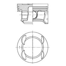 KOLBENSCHMIDT dugattyú KOLBENSCHMIDT 41007620 autóalkatrész