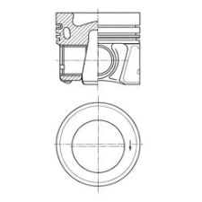 KOLBENSCHMIDT dugattyú KOLBENSCHMIDT 41647600 autóalkatrész
