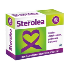 Koleszterinszint-csökkentő Sterolea, 30 tabletta vitamin és táplálékkiegészítő