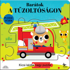 Kolibri Gyerekkönyvkiadó Kft Barátok a tűzoltóságon - Kicsi kézbe nagy puzzle kreatív és készségfejlesztő