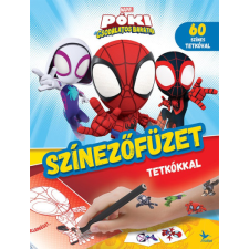 Kolibri Gyerekkönyvkiadó Kft Színezőfüzet tetkókkal - Póki és csodálatos barátai gyermek- és ifjúsági könyv