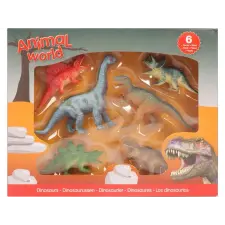 Kolibri Játék Dinoszaurusz figura 6 darabos készlet játékfigura