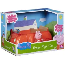 Kolibri Játék Peppa malac Peppa figura autóval játékfigura