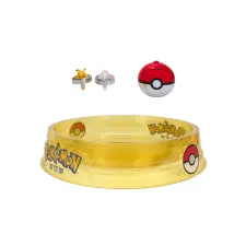 Kolibri Játék Pokémon kétpörgettyûs harci készlet, csatatérrel játékfigura