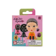 Kolibri Játék Squid Game, Bobble Hero, meglepetés dobozban játékfigura