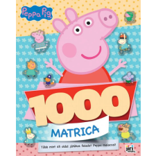 Kolibri Kiadó 1000 matrica: Peppa malac gyermek- és ifjúsági könyv