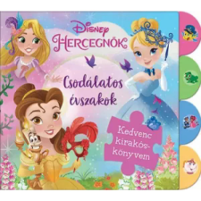 Kolibri Kiadó Disney Hercegnők - Csodálatos évszakok - Kedvenc kirakóskönyvem gyermek- és ifjúsági könyv