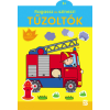 Kolibri Kiadó Ragassz és színezz! - Tűzoltók