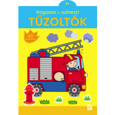 Kolibri Kiadó Ragassz és színezz! - Tűzoltók gyermek- és ifjúsági könyv