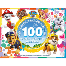 Kolibri Kiadó Ragaszd fel újra és újra! - Mancs őrjárat - 100 újrafelhasználható matrica gyermek- és ifjúsági könyv