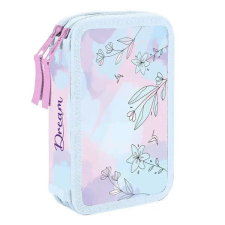 Kolibri tolltartó, 2 emeletes, üres, lila tolltartó
