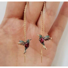 Kolibris fülbevaló fülbevaló