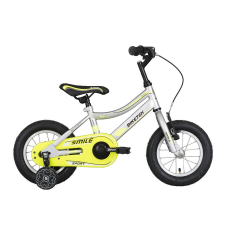  Koliken 12″ Biketek Smile kerékpár, ezüst gyermek kerékpár