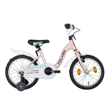  Koliken 16″ Lindo kerékpár, barackvirág-türkiz, kontrás gyermek kerékpár