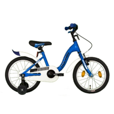  Koliken 16″ Lindo kerékpár, kék-fehér, kontrás gyermek kerékpár