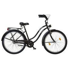  Koliken 26″ Cruiser női fekete agyváltós city kerékpár