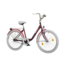  Koliken 28″ FELIZ túra női Burgundy Kerékpár city kerékpár