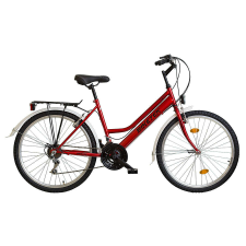 KOLIKEN Biketek Oryx ATB női Városi Kerékpár 26" #bordó city kerékpár