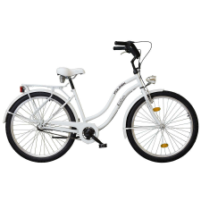 KOLIKEN Cruiser Komfort Nexus 3 sebességes női Városi Kerékpár 26&quot; #fehér city kerékpár