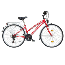 KOLIKEN Gisu váltós női Trekking Kerékpár 28&quot; #piros-fehér trekking kerékpár