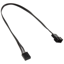 Kolink 4-Pin PWM 30cm fekete hosszabbító kábel hűtés