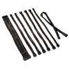 Kolink Core Pro Fonott kábelhosszabbító szett 12V-2x6 - Type 1 - Fekete/Szürke (COREPRO-EK-12VT1-BGM)
