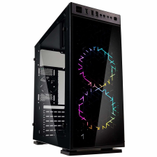 Kolink Inspire K1 RGB Számítógépház - Fekete számítógép ház