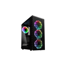 Kolink Observatory Lite Mesh RGB Mid Tower - black számítógép ház