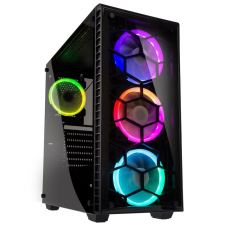 Kolink Observatory RGB Tempered Glass Black számítógép ház