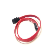 Kolink SATA3 adatkábel,sima,piros, 50cm kábel és adapter