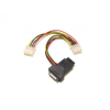 Kolink SATA tápkábel átalakító Sata->3x4pin Female (95130 / KKTSAP01M03)