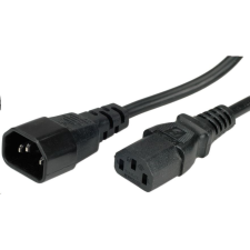 Kolink tápkábel hosszabbító 1m (19.99.1510) (19.99.1510) kábel és adapter