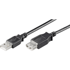 Kolink USB 2.0 hosszabbító kábel 5,0m kábel és adapter
