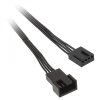 Kolink ZUAD-772 4-pin PWM (apa - anya) kábel 0.6m - Fekete (ZUAD-772)