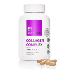  Kollagén kapszula 5 féle kollagénnel COLLAGEN COMPLEX - 60 db vitamin és táplálékkiegészítő
