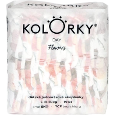 Kolorky DAY Virágok L (19 db) pelenka