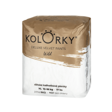 Kolorky Velvet Deluxe Pants öko bugyipelenka, XL (12-16kg), 17db pelenka
