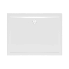  Kolpa Canary öntött műmárvány, előlapos és beépíthető zuhanytálca, 100x100, Előlapos kád, zuhanykabin