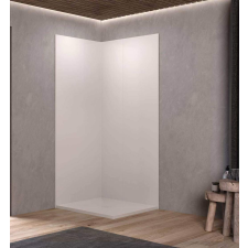  Kolpa Re-wall kerrock zuhany hátfal, 80x80, Andezit kád, zuhanykabin