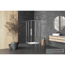 Kolpa San Libra Q 100x100 szögletes zuhanykabin, króm 516830 kád, zuhanykabin