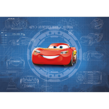 Komar fotótapéta Cars 3 Blueprint 368 cm x 254 cm tapéta, díszléc és más dekoráció