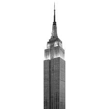 Komar fotótapéta gyapjú Empire State Building 50 cm x 270 cm tapéta, díszléc és más dekoráció