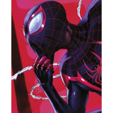 Komar Marvel Spider-Man Pondering falikép 40 cm x 50 cm piros grafika, keretezett kép