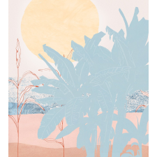 Komar nemszőtt fotótapéta Banana Leaves 250 cm x 280 cm tapéta, díszléc és más dekoráció