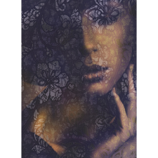 Komar nemszőtt fotótapéta Lace 184 cm x 248 cm FSC tapéta, díszléc és más dekoráció