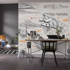 Komar Products Gmbh Star Wars Blueprints fotótapéta tapéta, díszléc és más dekoráció