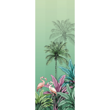 Komar vlies fotótapéta Jungle Flamingo 100 cm x 280 cm tapéta, díszléc és más dekoráció