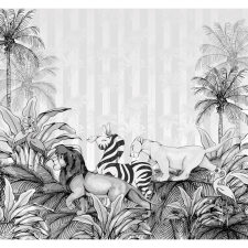 Komar vlies fotótapéta Lion King Monochrome 300 cm x 280 cm tapéta, díszléc és más dekoráció